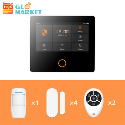 Robo anti de la seguridad del sistema de alarma del Smart Home de Glomarket Tuya 4G/Wifi DIY