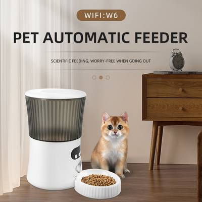 Alimentador automático para mascotas Glomarket Smart Tuya, Wifi, 6L, aplicación de comida para perros y gatos, Control remoto con cámara, alimentador automático para mascotas