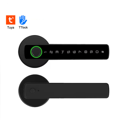 Glomarket Tuya Ble Cerradura inteligente Seguridad electrónica sin llave Cerradura de puertas inteligentes Cerradura de habitaciones interiores