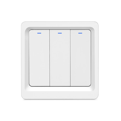 Glomarket Tuya WiFi Zigbee Smart Light Switch Push Button Switch 1/2/3 Banda Trabaja con Alexa Google Home