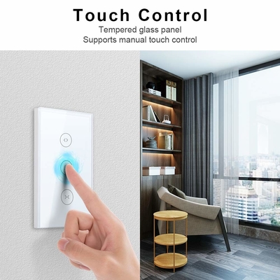 Glomarket Wifi Smart Tuya Alexa Google Control de voz en el hogar Abridor de puertas de garaje Remote Rolling Smart Life Switch eléctrico