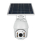 Prenda impermeable solar IP66 del Smart Camera de DetectionTuya del cuerpo humano del AI de la red 1080 HD PIR Camera