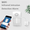 Wifi Tuya Smart Home Alarma Control remoto Sistema de detección de intrusión infrarroja para el hogar