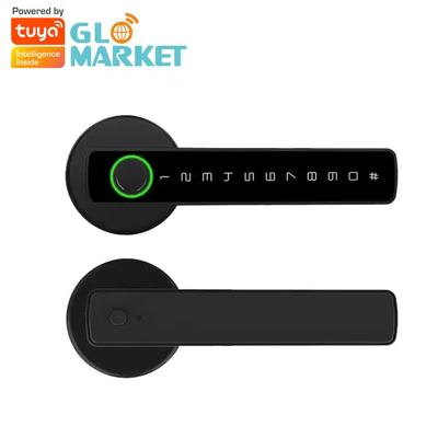 Glomarket Tuya Ble Cerradura inteligente Seguridad electrónica sin llave Cerradura de puertas inteligentes Cerradura de habitaciones interiores