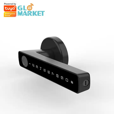 Glomarket Tuya Ble Cerradura inteligente Seguridad electrónica sin llave Cerradura de puertas inteligentes Cerradura de habitaciones interiores