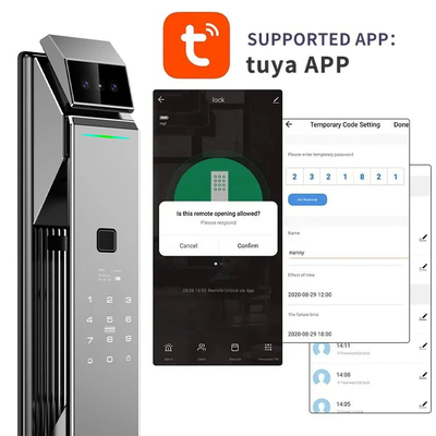 Glomarket Tuya Seguridad Bloqueo inteligente totalmente automático 3d Bloqueo de reconocimiento facial