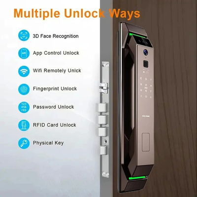 Glomarket 3d reconocimiento facial huella digital Tuya Wifi Smart Lock