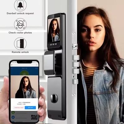 Glomarket 3d reconocimiento facial huella digital Tuya Wifi Smart Lock