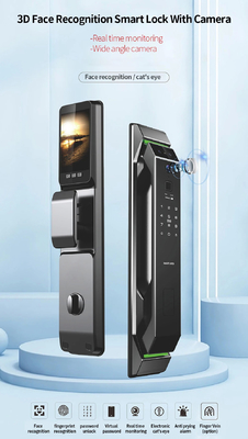Glomarket 3d reconocimiento facial huella digital Tuya Wifi Smart Lock