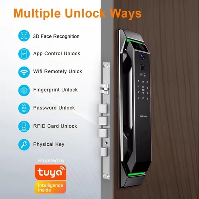 Glomarket 3d reconocimiento facial huella digital Tuya Wifi Smart Lock