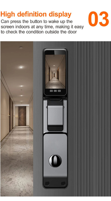Glomarket Tuya Puerta de reconocimiento facial biométrico cerradura inteligente