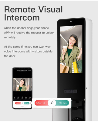 Reconocimiento facial 3D bloqueo inteligente Usmart Go APP gestión inteligente