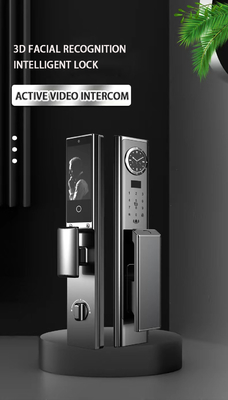 Precio de moda y asequible de reconocimiento facial cerradura de puerta inteligente