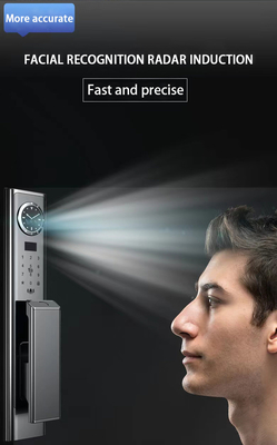 Precio de moda y asequible de reconocimiento facial cerradura de puerta inteligente