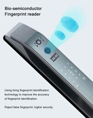 Glomarket Tuya Smart 3D Face Aplicación de bloqueo de puerta totalmente automática Desbloqueo remoto Impresión digital Smart Inteligente Cerradura de puerta para el hogar inteligente