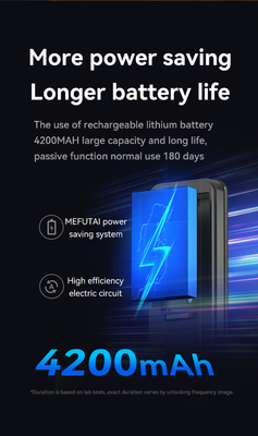 Glomarket Tuya Wifi Cerradura inteligente de aluminio puerta de madera reconocimiento facial huella de palma huella biométrica digital de dedos Smart Lock