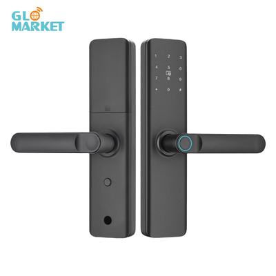 Glomarket Control de aplicaciones bloqueo inteligente huella digital digital digital electrónica pantalla táctil teclado código clave cerradura de puerta inteligente