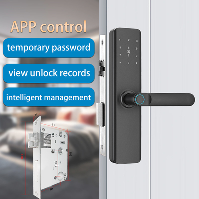 Glomarket Control de aplicaciones bloqueo inteligente huella digital digital digital electrónica pantalla táctil teclado código clave cerradura de puerta inteligente