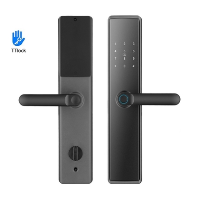 Glomarket Apartamento Cerradura de habitación Impresión digital Cerradura de puerta inteligente Bloqueo de contraseña sin llave Control de aplicación Cerraduras digitales de puerta