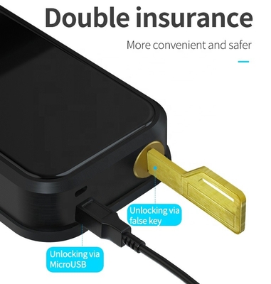 Glomarket Venta al por mayor Precio de fábrica Cerradura de mano inteligente de huellas digitales Cerradura digital sin llave Hotel Tuya App Cerradura de puerta digital inteligente