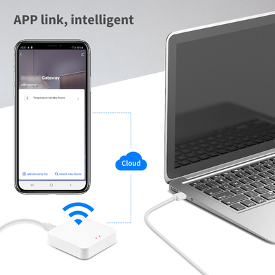 Glomarket Tuya Zigbee 3.0 Hub Gaterway Alexa Google Smart Home Puente Control remoto inalámbrico Hogar inteligente Zigbee Gateway Hub