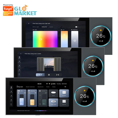 Glomarket Tuya Wifi Smart Panel de control de 6 pulgadas multifunción integrado en Zigbee Gateway controlador de hogar inteligente anfitrión inteligente