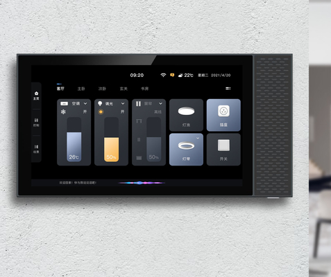 Glomarket Tuya Smart 7 Inch Home Zigbee Gateway Wifi Panel de control inteligente con múltiples funciones Centro de pantalla táctil de pared