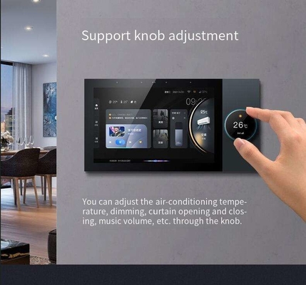 Glomarket Tuya Wifi Smart Panel de control de 7 pulgadas Multifunción Ble Música de pared pantalla táctil Zigbee Hub Gateway Control central