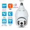 Vigilancia video elegante panorámica del CCTV de 3MP Cctv Bulb Camera 360 Tuya