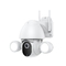 Smart Security Floodlight Camera 1080p Cámara de visión nocturna con detección de movimiento de audio de 2 vías