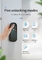 Cerradura de puerta de aluminio de Smartlife de la cerradura biométrica de la huella dactilar de Smartlife Tuya