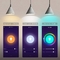 Bombilla elegante de la vida de Alexa 20lm de las bombillas de RoHS 9W Smart RGBW