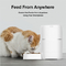 alimentador Cat Feeder With Camera automática del animal doméstico de 240V 4L Tuya Smart