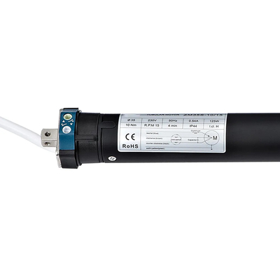 motor de la cortina del motor 125W Tuya Zigbee de la sombra del rodillo de 10Nm Zigbee