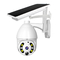 Cámara IP inalámbrica de la seguridad 1080P del CCTV de la visión nocturna 4g Sim Card de la cámara de la energía solar de WiFi de la prenda impermeable al aire libre IP66