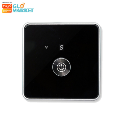 Glomarket Smart Home Dimmer Switch Tuya Zigbee Control de voz Botón de atenuación Ajuste de brillo con pantalla digital